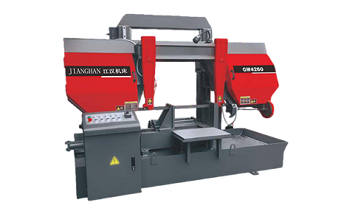 监利龙门带锯床运行中途停止切割产生的原因是什么？